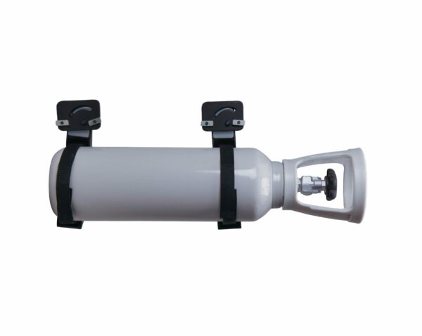 Support pour bouteille d’oxygène pour ambulance – Fixation sécurisée